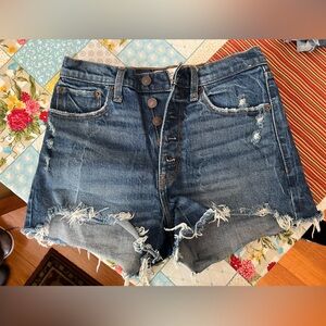 Abercrombie High Rise Mom Shorts size 26(2)